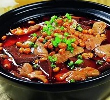 Blood Cake with Intestines