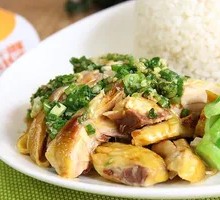 Pork Trotter and Poached Chicken Rice
