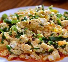 Scallion Tofu Salad