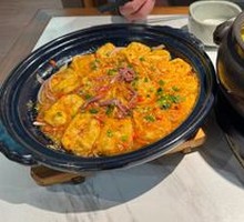Garlic Ham Braised Tofu
