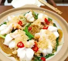 Garlic Shrimp with Rice Noodles