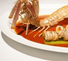 Honey-glazed Drunk Shrimp with Soft Yolk