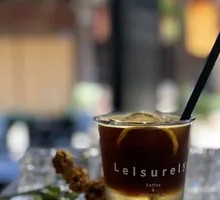 Orange Peel Iced Americano