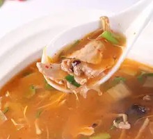 黄瓜肉片汤