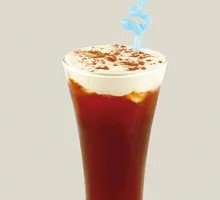 Lychee Black Tea Milk Foam