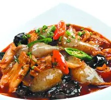 Spicy Chicken and Intestine Salad