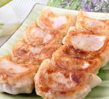 Fresh Pork and Corn Pan-Fried Dumplings
