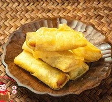素馅春卷