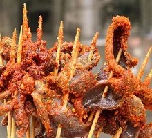 Fried Duck Gizzard