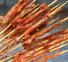 Fried Pork Skewers