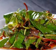 Spicy Stir-fried Houttuynia Herb