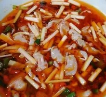 Shrimp Roe with Leek Yellow