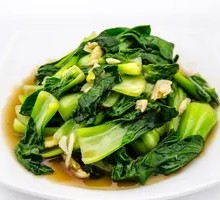 Garlic Stir-fried Shanghai Greens