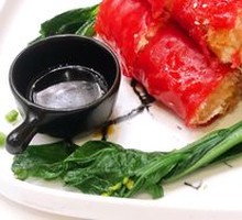 Crispy Shrimp Red Rice Noodle Roll