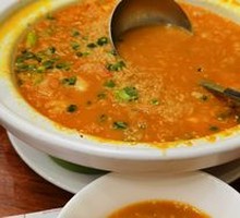 Tang Palace Golden Silver Seafood Rice Soup