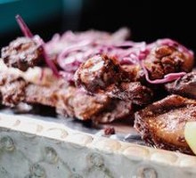 Turkish Grilled Beef and Lamb Platter
