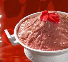 Sliced Pork Kidney with Big Knife