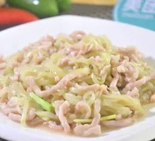 Bamboo Shoots with Pork Strips
