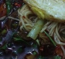 Three-Clean Soup Fried Egg Noodles
