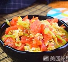 Tomato and Egg Stir-Fried Knife-Cut Noodles