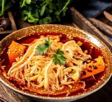 Crispy Beef Tripe Salad