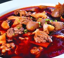 Green Pepper Bamboo Shoot Chicken