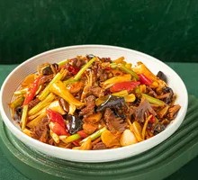 Sour Radish Chicken Offal Stir-fry