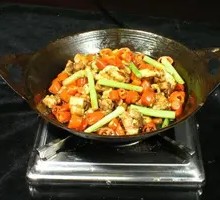 Dry-Fried Young Rabbit