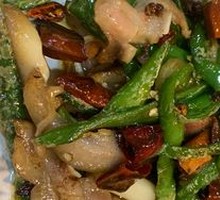 Stir-Fried Bell Pepper with Pork Tongue