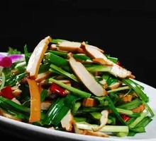 韭菜炒豆干