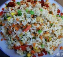 Ham Sausage Fried Rice