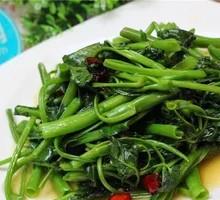 Stir-Fried Water Spinach