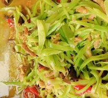 Sliced Bamboo Shoots with Pork