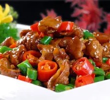 Double Pepper Stir-fried Intestines