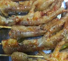 Grilled Chicken Feet