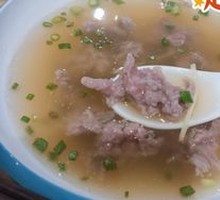 Beef Soup with Thickened Sauce