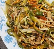 Green Pepper Shredded Pork