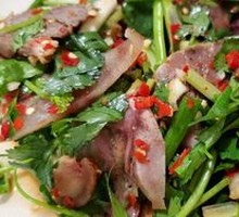 Vegetable Mixed Yak and Donkey Meat Salad