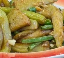 Stir-fried Green Beans with Eggplant