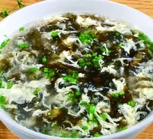 Seaweed and Egg Soup