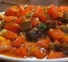 Tomato Beef Rice Bowl