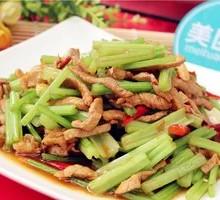 Celery and Shredded Pork