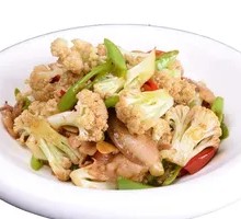Cauliflower Twice-Cooked Pork
