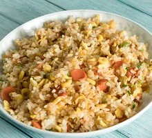 Ham Sausage Fried Rice