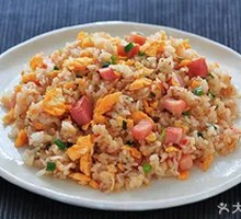 Fried Rice with Preserved Pork
