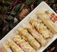 Egg-Crusted Fried Crab Stick