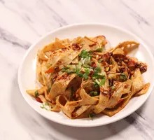Cold Tofu Skin Salad