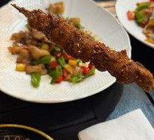 Stewed and Grilled Lamb Skewers