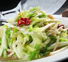 Leek and Pork Stir-fry