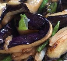 Eggplant and Green Bean Stir-Fry